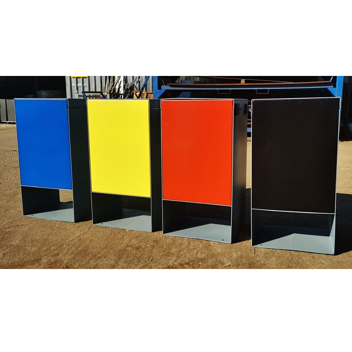 Cos de gunoi stradal modular – Metalino