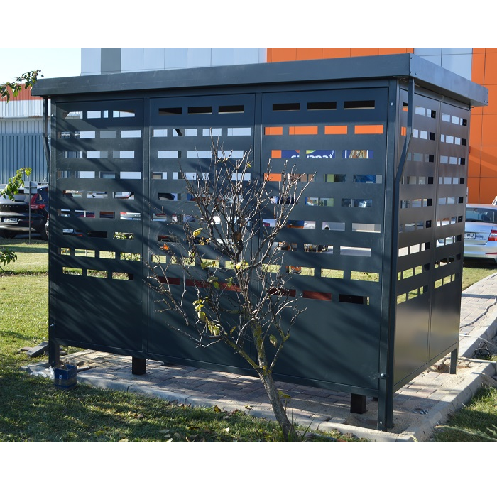 Second image of Adapost metalic pentru fumatori AFE5