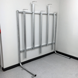 raft vertical pentru parcare biciclete