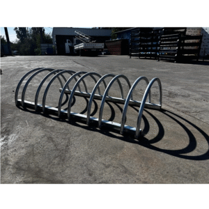 Rastel zincat pentru parcare biciclete