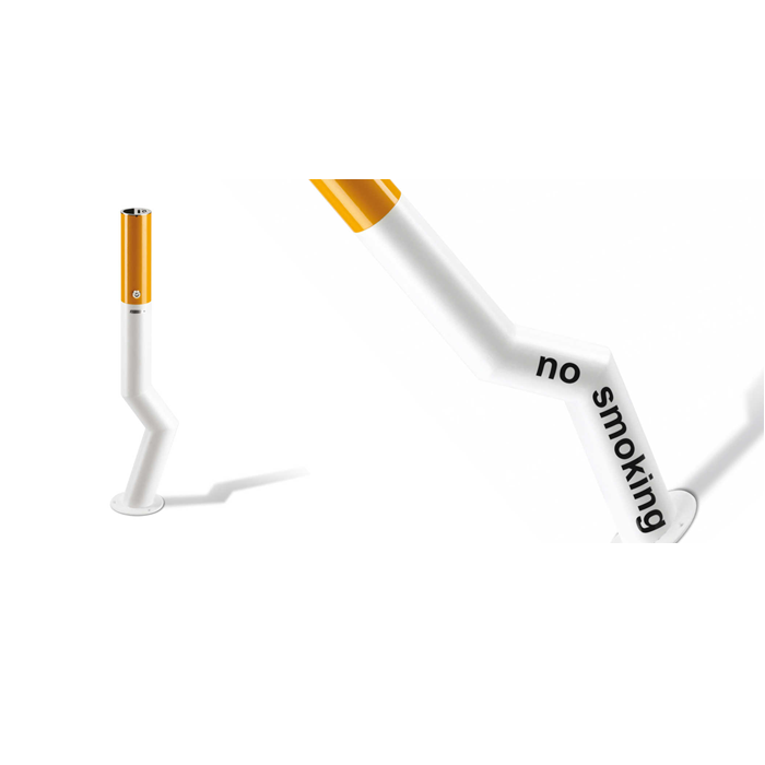 Scrumiera metalica in forma de tigara | model SM01