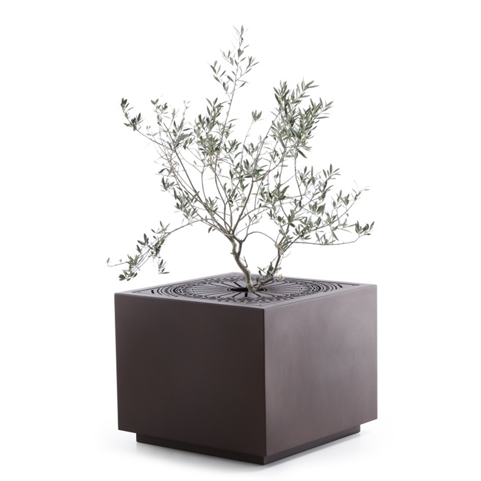 Second image of Jardiniera metalica de exterior