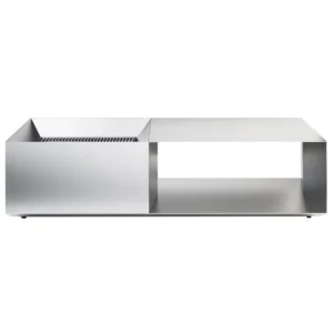 Mini gratar pe carbuni barbeque grill pentru terasa inox sau otel vopsit