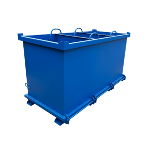 container cu fund basculant