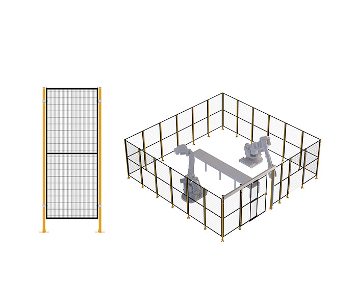Stalp poarta spatii securizate